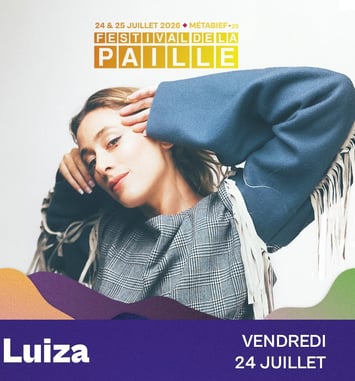 Luiza au festival de la Paille 2026