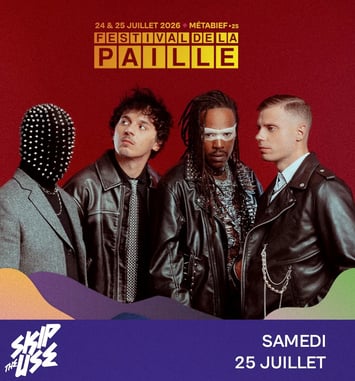 Skip The Use au festival de la Paille 2026