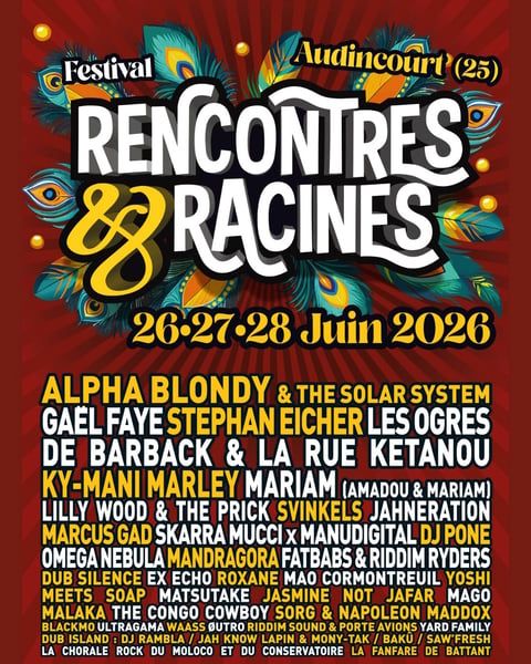 Rencontres et Racines 2026 affiche