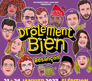 Festival Drôlement bien 2027 affiche