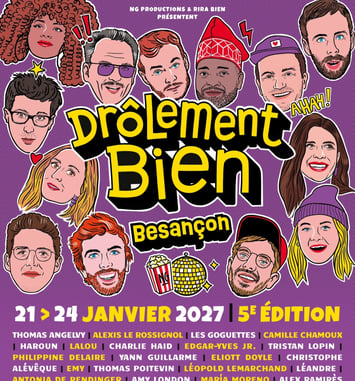 Festival Drôlement bien 2027 affiche