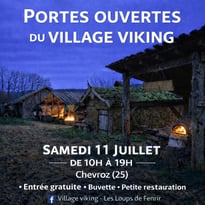Portes ouvertes du village viking des Loups de Fenrir