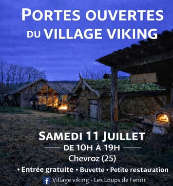 Portes ouvertes du village viking des Loups de Fenrir