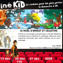 Ciné Kid - le Noel d'Ernest et Célestine