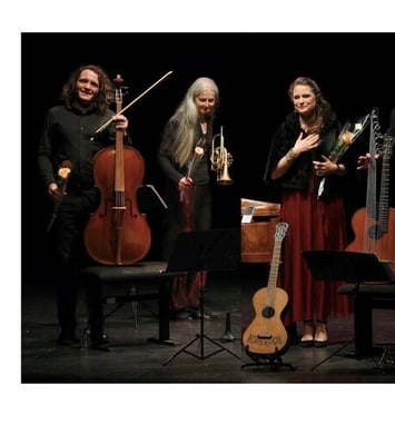 Concert (romantique) à l'atelier-salon