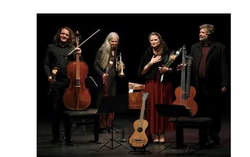 Concert (romantique) à l'atelier-salon