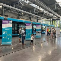 Visite du Centre de Maintenance du tramway
