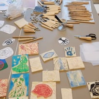 Atelier de linogravure