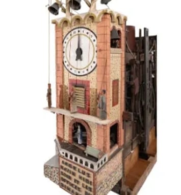 Visite de l'accrochage temporaire « L'extraordinaire horloge » d'Amédée Bernardi