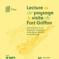 Lecture de paysage et visite du Fort Griffon à Besançon