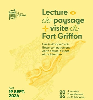 Lecture de paysage et visite du Fort Griffon à Besançon