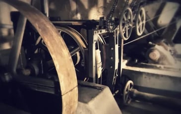 Visite de la machinerie du funiculaire de Bregille