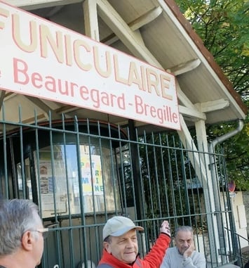 Visite commentée du funiculaire de Bregille