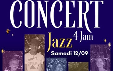 Concert de jazz par 4 Jam