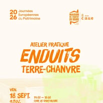 Atelier pratique : réaliser ses enduits terre-chanvre