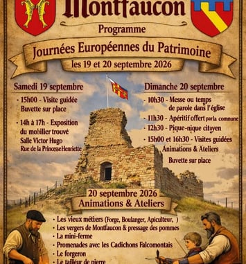 Visites guidées du Château de Montfaucon
