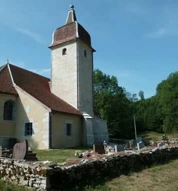 Visite commentée de l'église et du site de l'ancien château de Sainte-Anne