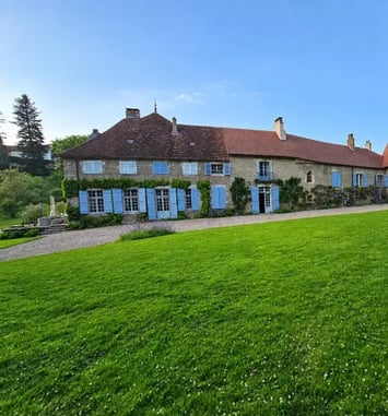 Visite du parc du château de Miserey-Salines
