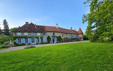 Visite du parc du château de Miserey-Salines