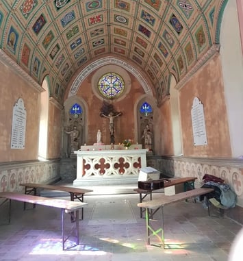 Visite de la chapelle Saint Féréol et Saint Ferjeux