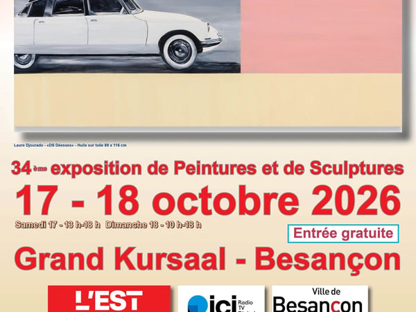 34ème exposition de peintures et sculptures