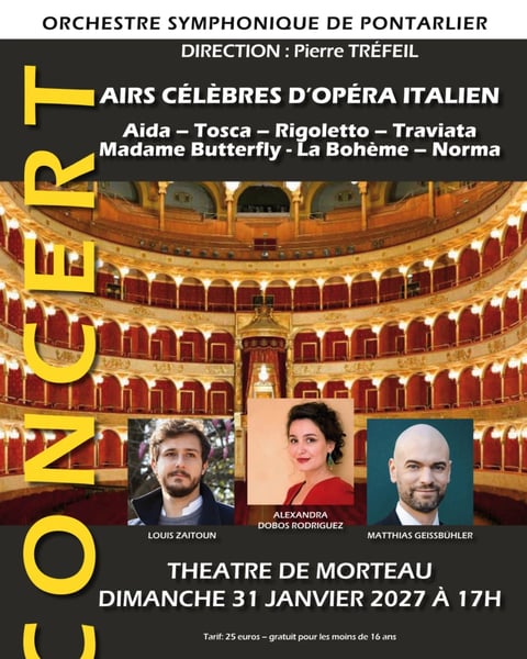 Les airs célèbres de l'Opéra Italien