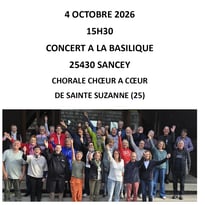 Concert en l'honneur de Jeanne-Antide Thouret