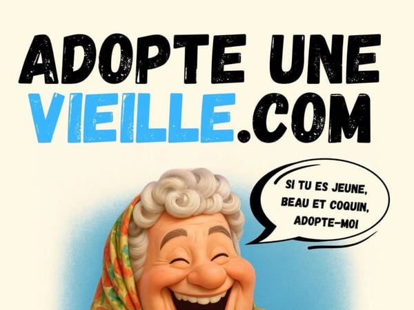 Adopte une vieille.com